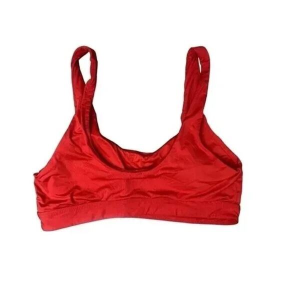 NWT Andie The Ventura Top Maximum Scoop Neck Max Support Removable Cups XS Red - Picture 15 of 15